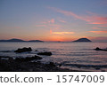 Genkai-nada在Genkaijima日落 15747009