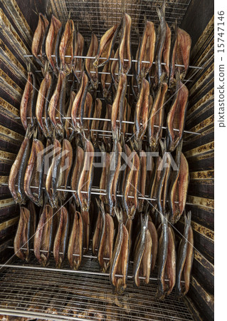Smoking Fish - Smoked Herring Smoking Fish - Smoked Herring 15747146