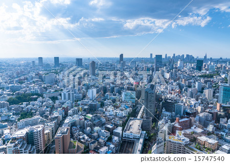 天空和城市景觀 15747540