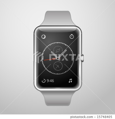 Modern digital watches template 15748405