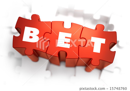 Bet - White Word on Red Puzzles. 15748760