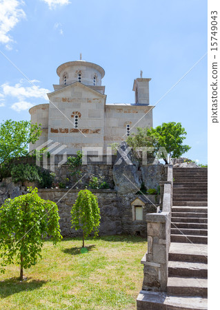 Monastery Ostrog is a monastery of Serbian Orthodox Church in Montenegro.  15749043
