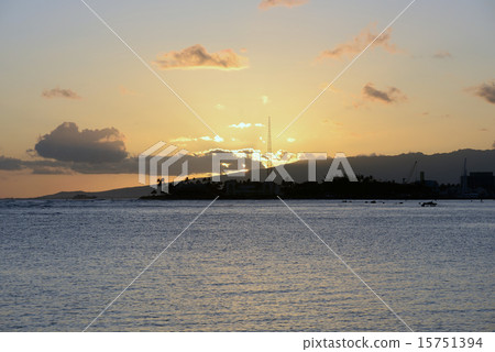 America Hawaii Sunset 15751394