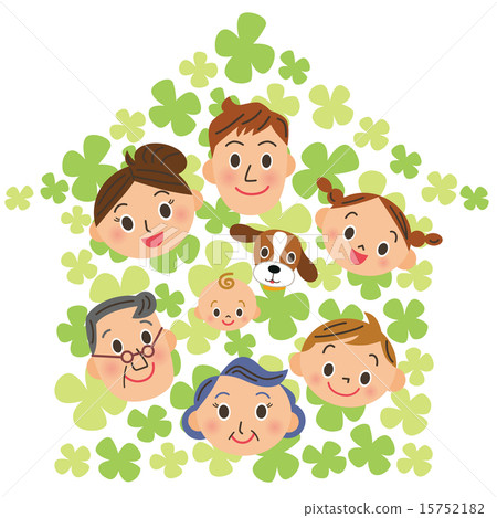 三葉草的房子和三代家庭 15752182