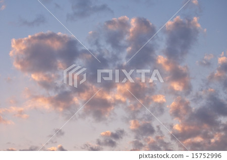 Morning glow clouds Morning glow clouds 15752996
