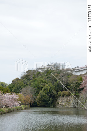 Hori and Ishigaki Himeji Castle Nishinomaru Hori and Ishigaki Himeji Castle Nishinomaru 15753121