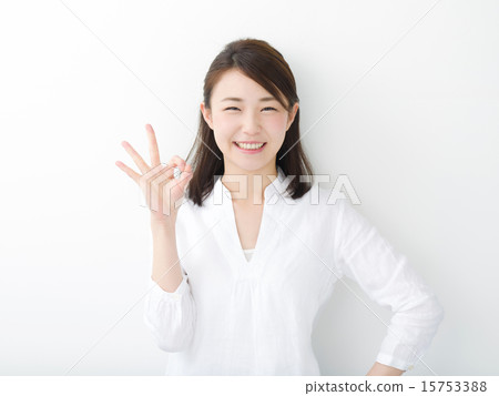 OK · Young lady 15753388