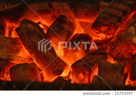 炭火 炭火 15753547