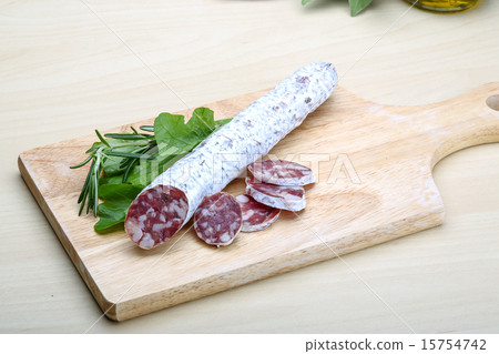 Spanish sausage - fuet 15754742