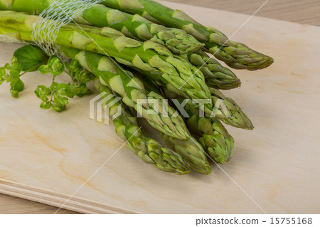 Raw asparagus Raw asparagus 15755168