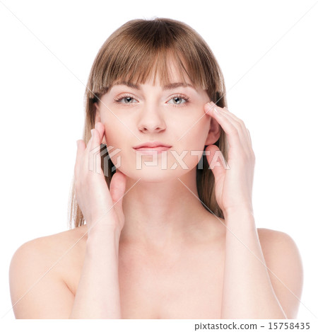 young woman with perfect health skin young woman with perfect health skin 15758435