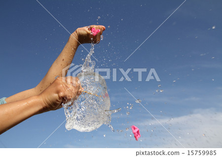 Rupture of water balloon 8 Rupture of water balloon 8 15759985