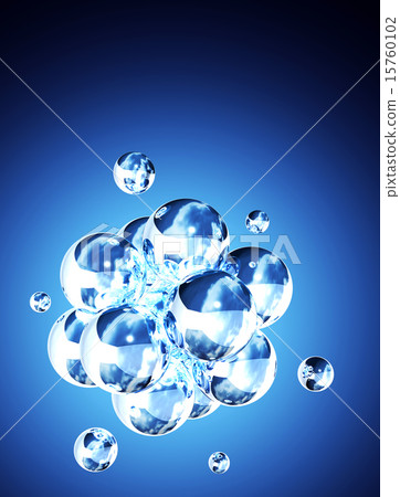 Abstract molecular structure 15760102