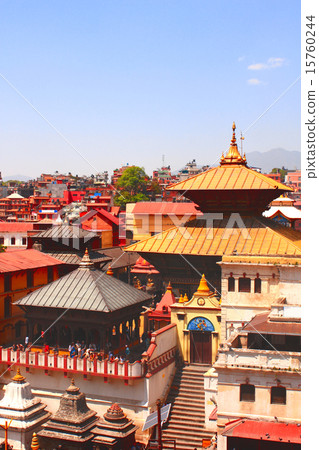 Pashupatinath temple in Kathmandu, Nepal 15760244