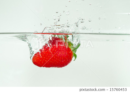 strawberry in the water strawberry in the water 15760453