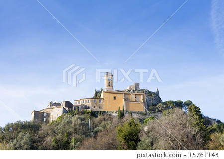 Eagle's nest village Eze landscape Eagle's nest village Eze landscape 15761143