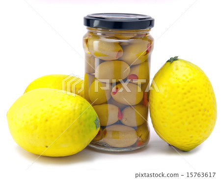 healthy food -  olive and lemons 15763617