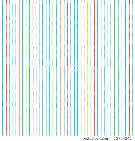 圖案材料 - 彩色垂直線條 15764845
