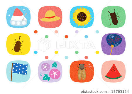 Material (without letters) - Hot Summertime Meditation 15765134