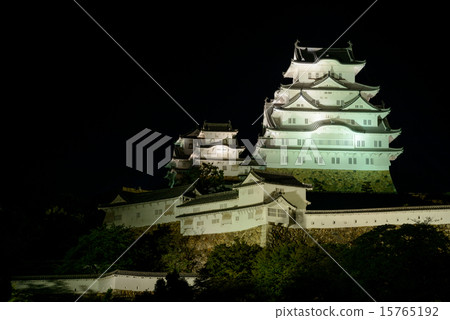 姬路城堡夜景 15765192