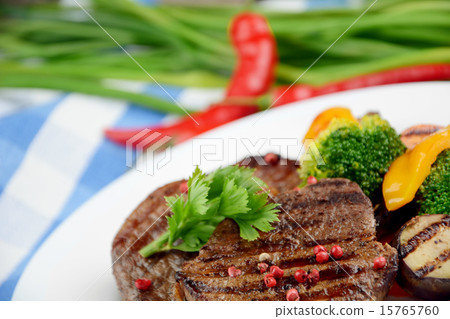 Delicious grilled beef steakes Delicious grilled beef steakes 15765760
