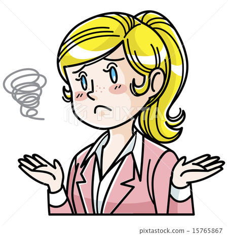 外國人/女人/面部表情 15765867