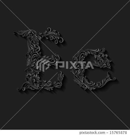 Decorated letter e 15765878