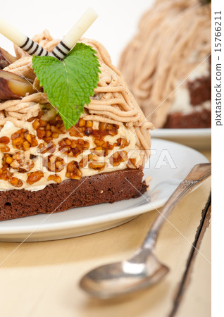 chestnut cream cake dessert chestnut cream cake dessert 15766211