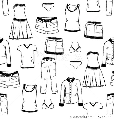 doodle clothes pattern doodle clothes pattern 15766288
