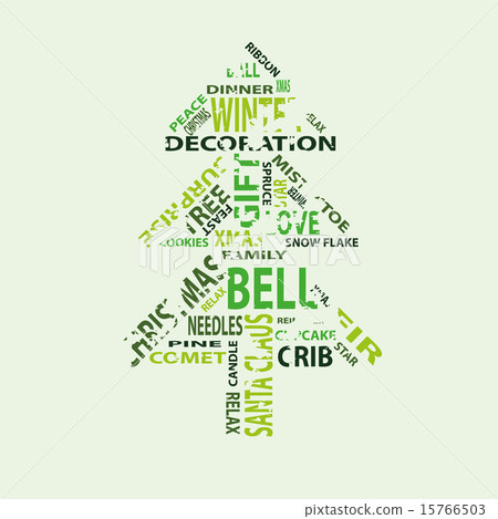 tree with text - Stock Illustration [15766503] - PIXTA