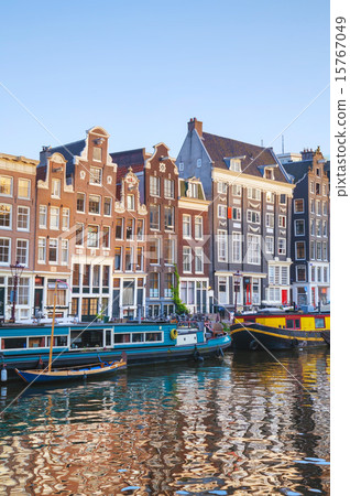 City view of Amsterdam, the Netherlands 15767049