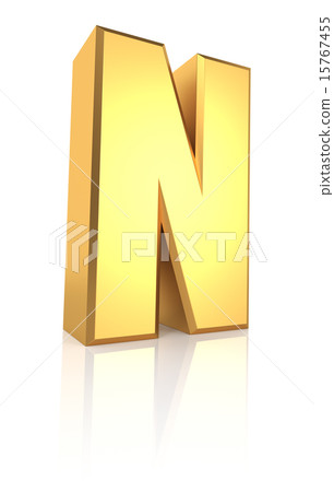 3d Letter N 15767455