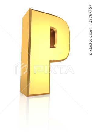 3d Letter P 15767457