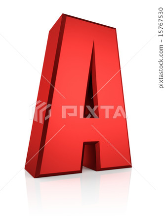 3d Letter A 3d Letter A 15767530