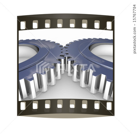 Gear set. The film strip 15767784