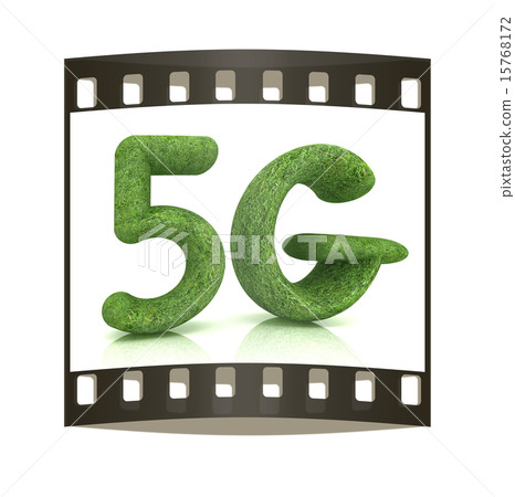 5g modern internet network. The film strip 15768172