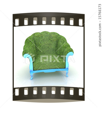 Herbal armchair. The film strip Herbal armchair. The film strip 15768173
