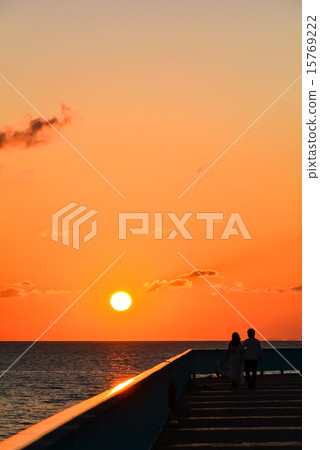 夕陽 夕陽 15769222