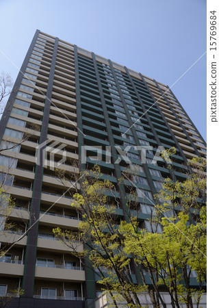 東京臨海子市中心城市景觀 東京臨海子市中心城市景觀 15769684