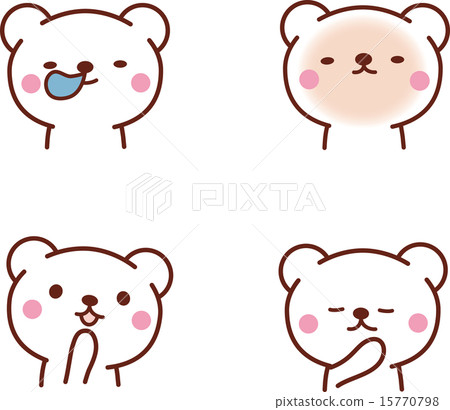 Bear's face 15770798