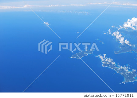 Kneimo島的航拍照片 Kneimo島的航拍照片 15771011