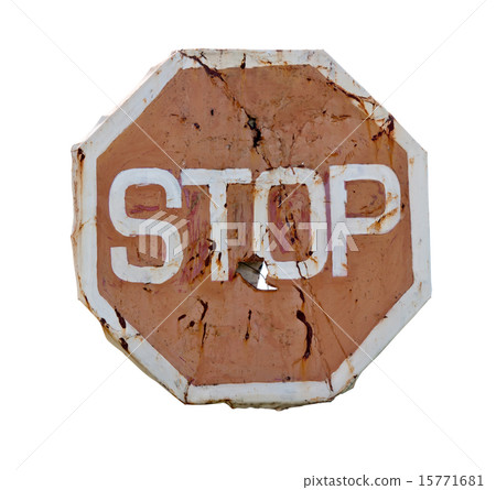 old sign stop 15771681