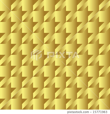 Houndstooth lattice Gold gold 15771963