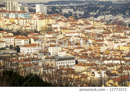 Lyon city downtown 15772072