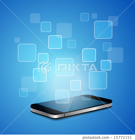 Smart phone with empty APP 15772151