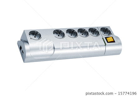 Supply-line filter. On a white background. Supply-line filter. On a white background. 15774196