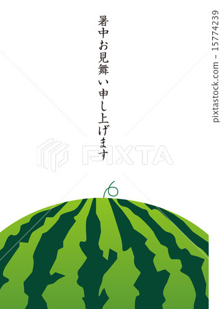 Watermelon's hot weather sympathy 15774239