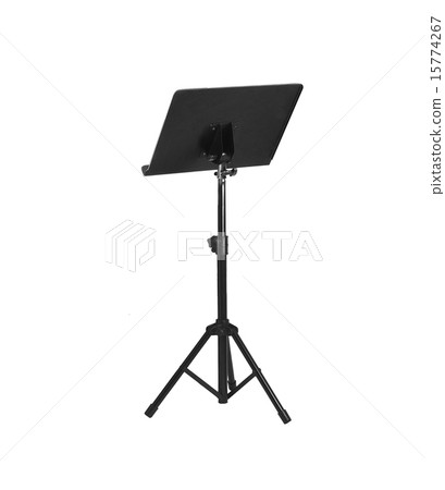 Music stand isolated on white Music stand isolated on white 15774267