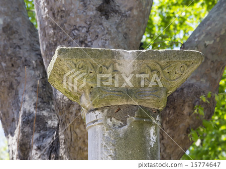 capital of marble and stone pillars of ancient Con capital of marble and stone pillars of ancient Con 15774647