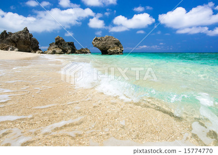Beach in Okinawa · Comma Island Beach in Okinawa · Comma Island 15774770